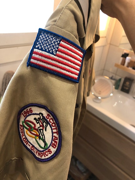 Usa partio kauluspaita