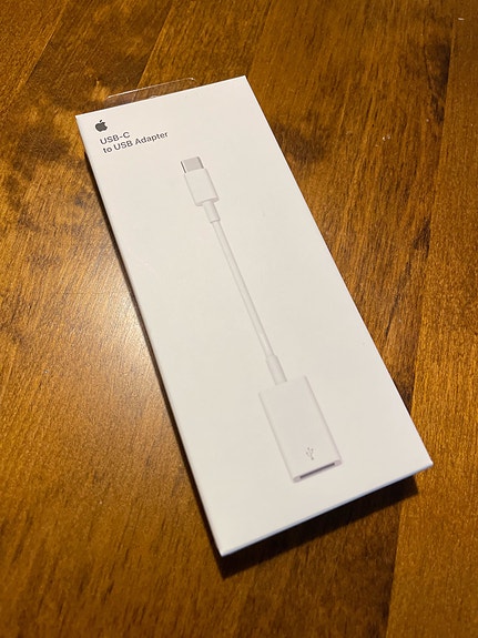 Apple USB-C - USB adapter sovitin OTG