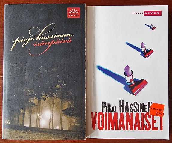 2 kpl Pirjo Hassinen kirjoja