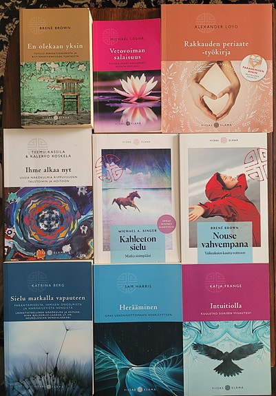 Viisas Elämä-sarjan kirjoja