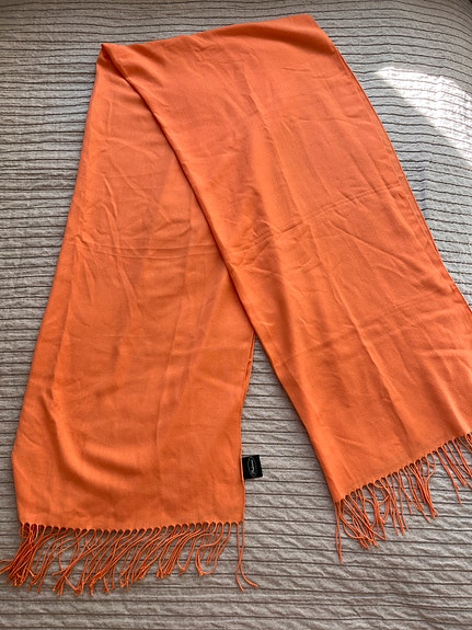 Oranssi Pashmina huivi