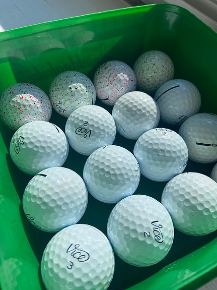 Golfpalloja Vice Pro/Plus/Soft/Air 12kpl