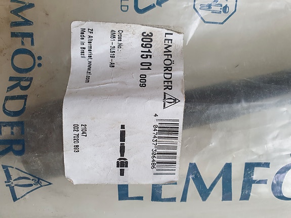 Lemforder Inner Tie Rod front for Ford 3091501