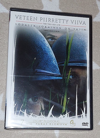 Uusi Veteen piirretty viiva DVD