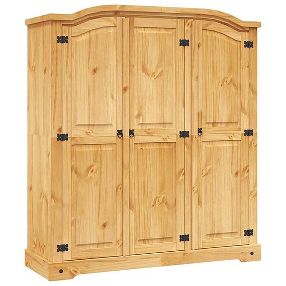 vidaXL Vaatekaappi Meksikon mänty Corona Range 3 ovea(sku243733
