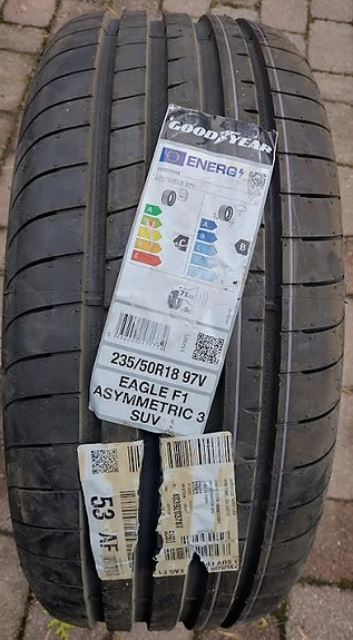 235/50 R 18 uusi ja ajamaton premium kesärengas