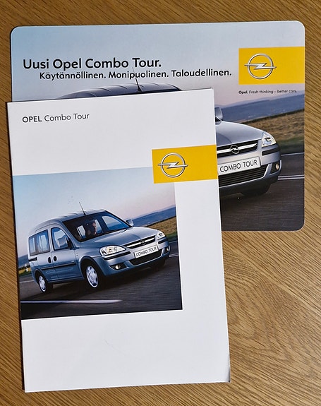 Opel Combo Tour -esite 2004
