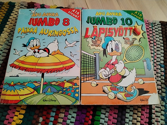 Aku ankka jumbo 8+10