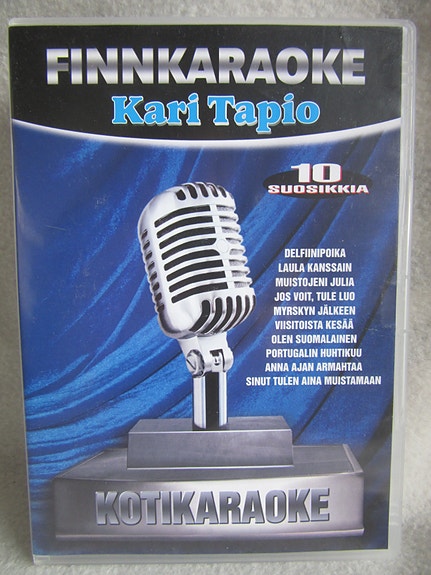 Finnkaraoke Kari Tapio dvd