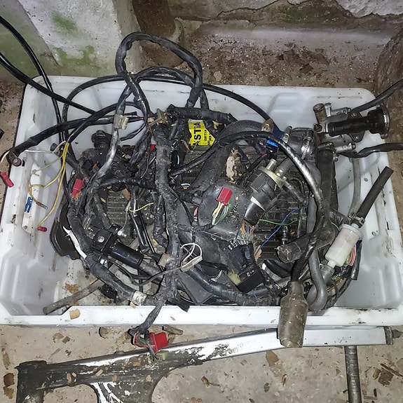 Honda CBR 600 osia