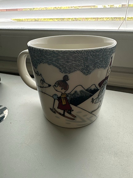 Muumimuki Hiihtäen