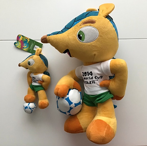 Brazil Fifa Wold Cup 2014 pehmolelut