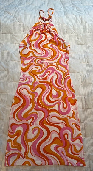 Halterneck minimekko koko XS, kuin uusi