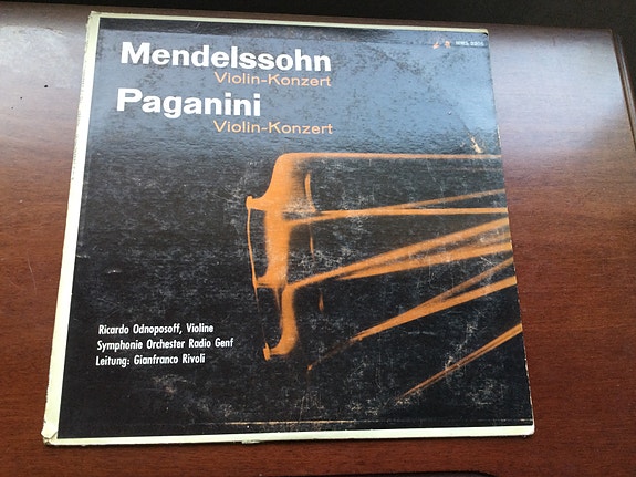 Mendelssohn / Paganini Violin Konzert vinyyli