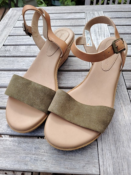 Nahkaiset Timberland sandaalit