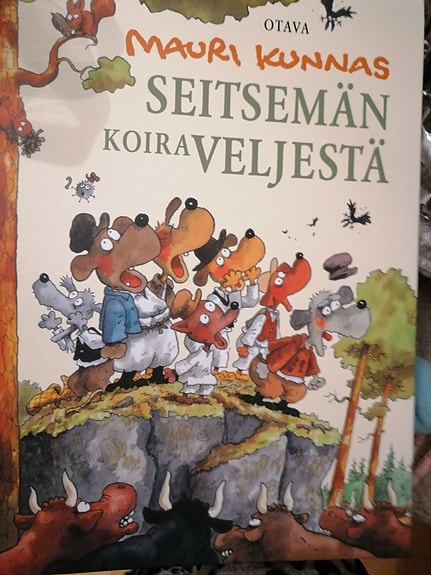 Kunnas: Seitsemän koiraveljestä -kirja, uusi