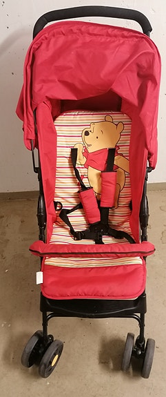 Uudenveroiset Hauck Nalle Puh matkarattaat
