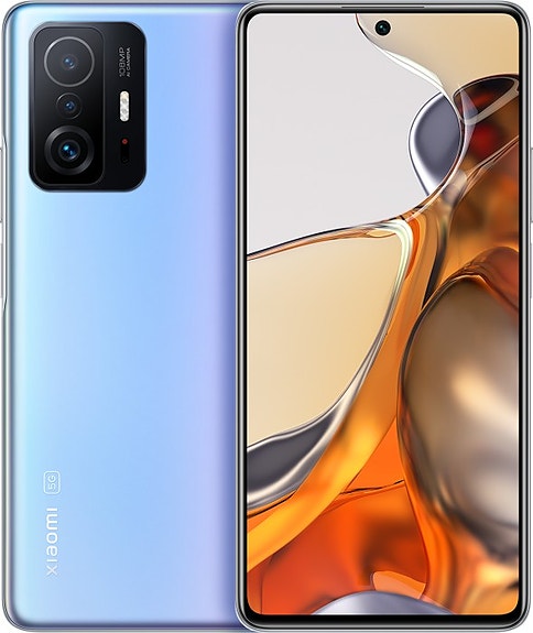 Xiaomi 11T 5G -puhelin, 128 Gt, sininen, Käytetty, Takuu 12kk