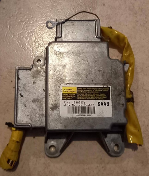 Saab 9-3 2004 1,8t airbag ohjainyksikkö