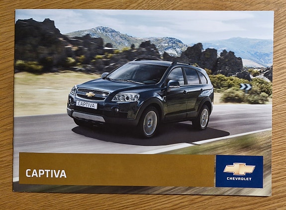 Chevrolet Captiva -esite 2009