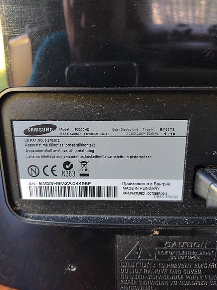 Samsung P2370HD