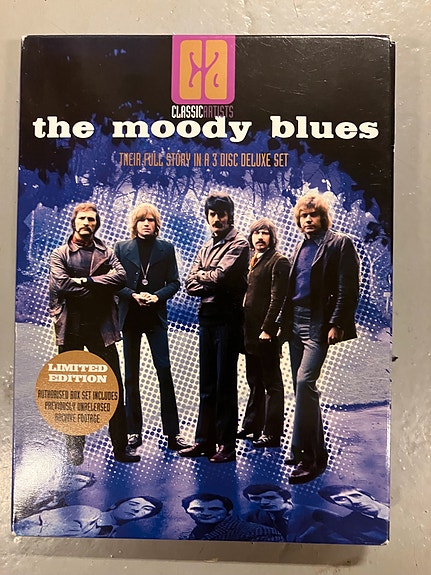The Moody Blues their full story in a 3 disc Deluxe set