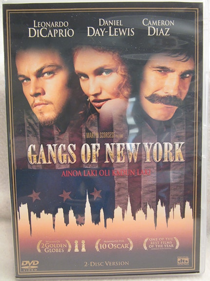 Gangs of New York dvd
