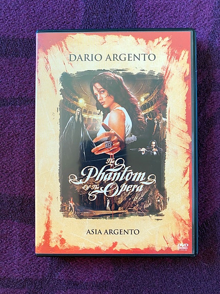Phantom of the Opera DVD Dario Argento