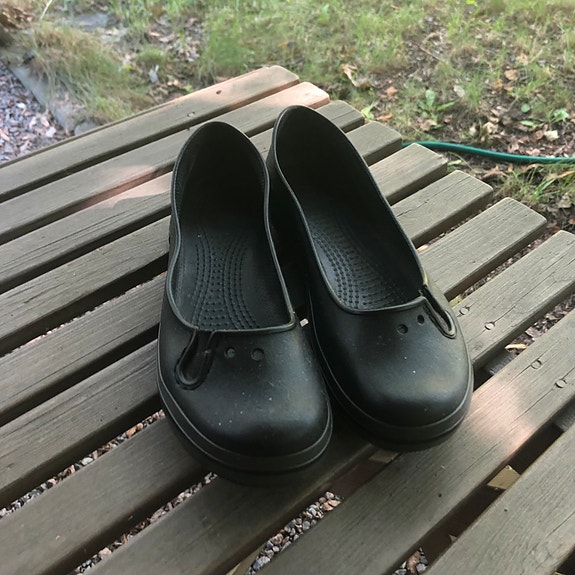 Crocsin mustat balleriinat kokoa 39