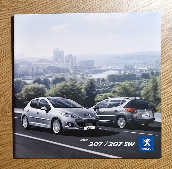 Peugeot 207 / 207 SW -esite 2009