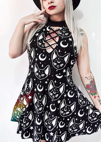 Rat baby clothing mekko ( En käytä tori diiliä) ( killstar style)