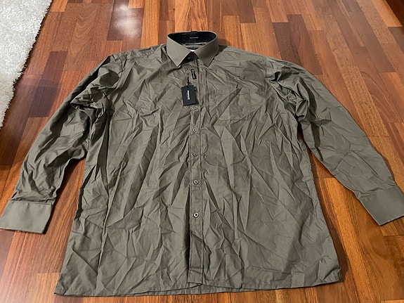 Kauluspaita uusi vihreä Dressmann koko:XL