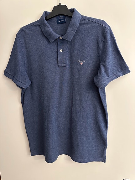 GANT sininen miesten pikeepaita (XL)