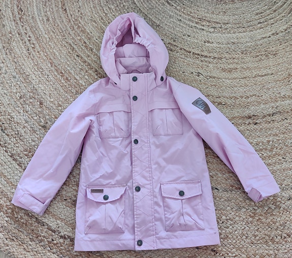 Vaaleanpunainen takki koossa 116
