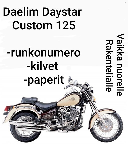Custom 125cc Identiteetti