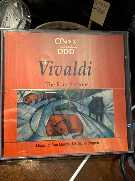 Vivaldi - The Four seasons CD