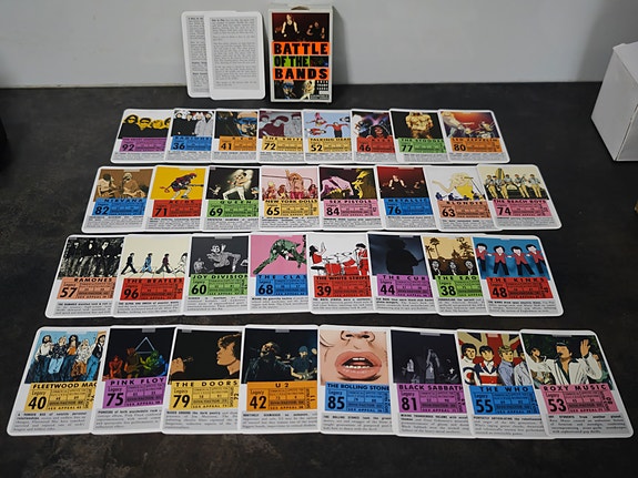Battle of the Bands - Rock Trump Cards