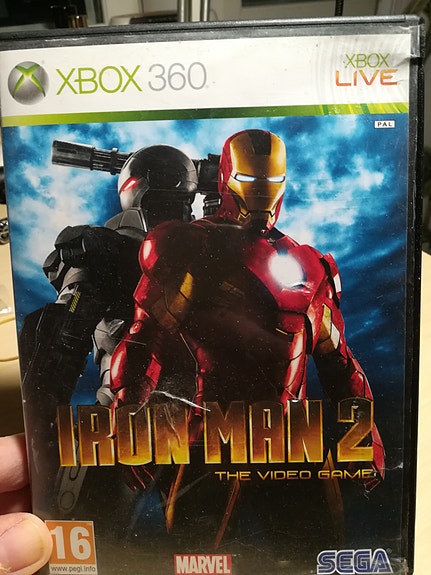 Iron Man 2 videopeli Xbox 360