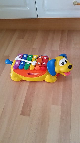 Fisher Price koira ksylofoni