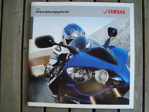 Yamaha moottoripyörät 2007