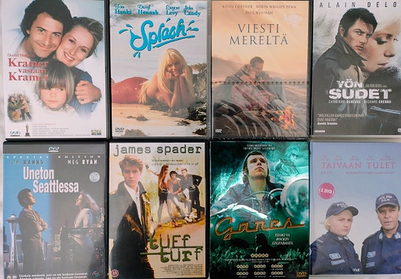 Dvd leffoja