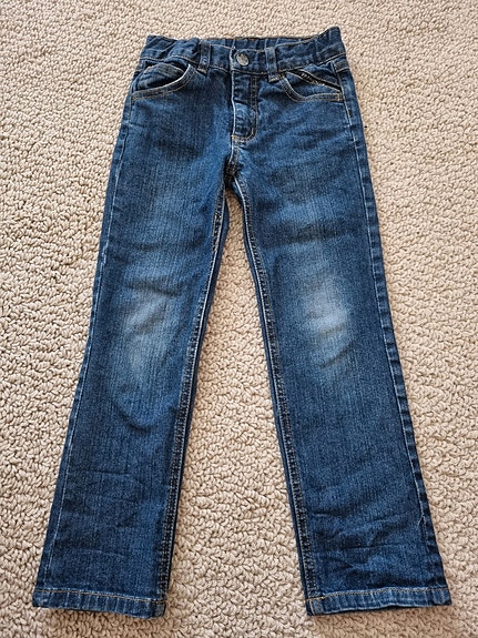 Pojalle/unisex farkkuja 104 cm