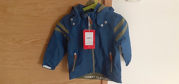 Ticket to Heaven uusi tuulen- ja vedenpitävä välikausitakki 104cm