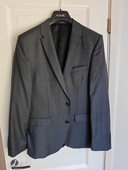 Selected Homme miesten harmaa puku 48