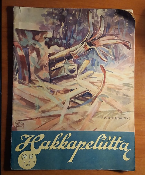 Päätoimittaja Yrjö Ylänne HAKKAPELIITTA -lehti 16/1929
