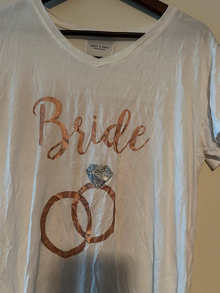 Bride paita , Rock& Rags