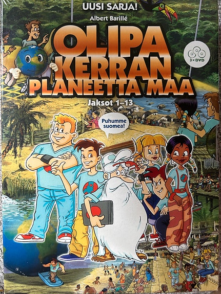Olipa kerran planeetta maa osat 1-13, dvdboksi (3dvd)