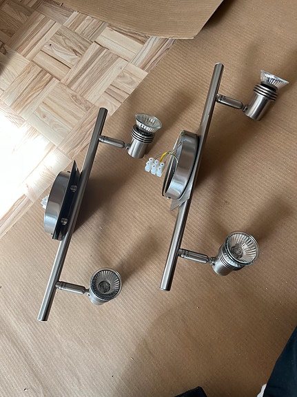 Halogeeni/led-valaisin x 2