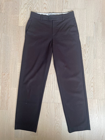 Mango suit ruskeat housut 34