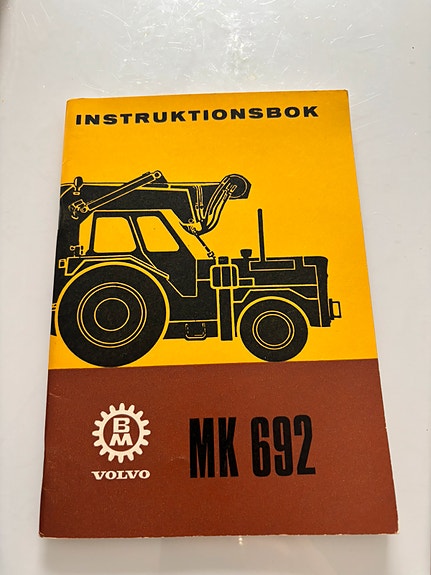 Volvo mk 692 mobiilinosturi ohjekirja